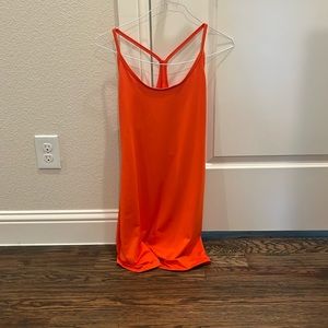 HDE, form fitting workout dress, 90% polyester, 10% spandex, spandex underlining